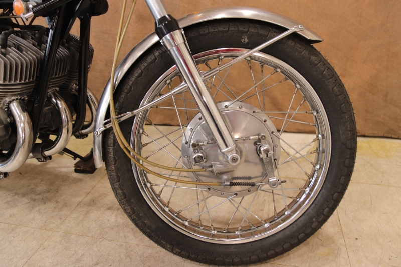 カワサキ 500SS(H1-KA) 希少なオリジナルPEACOCK GRAY 5