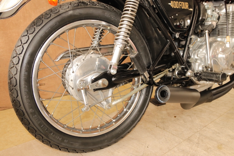 ホンダ CB400Four 東京本社 ライトルビーR. ショート管仕様 7