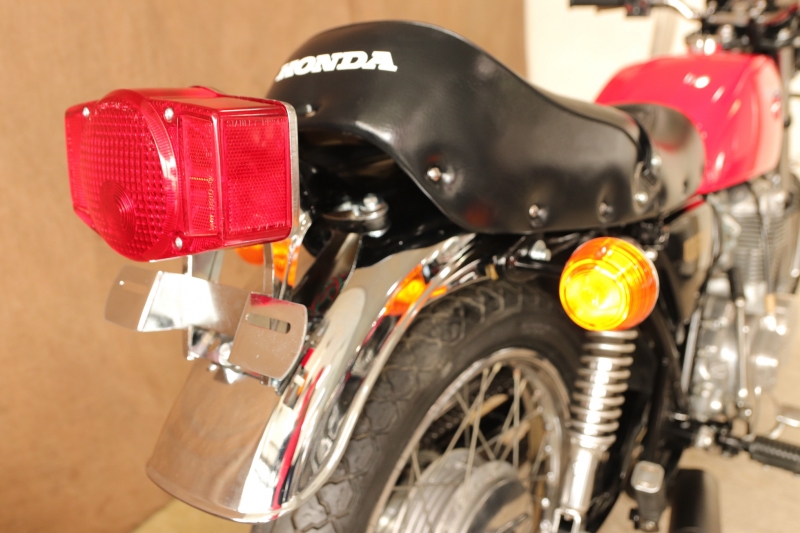 ホンダ CB400Four 東京本社 ライトルビーR. ショート管仕様 4