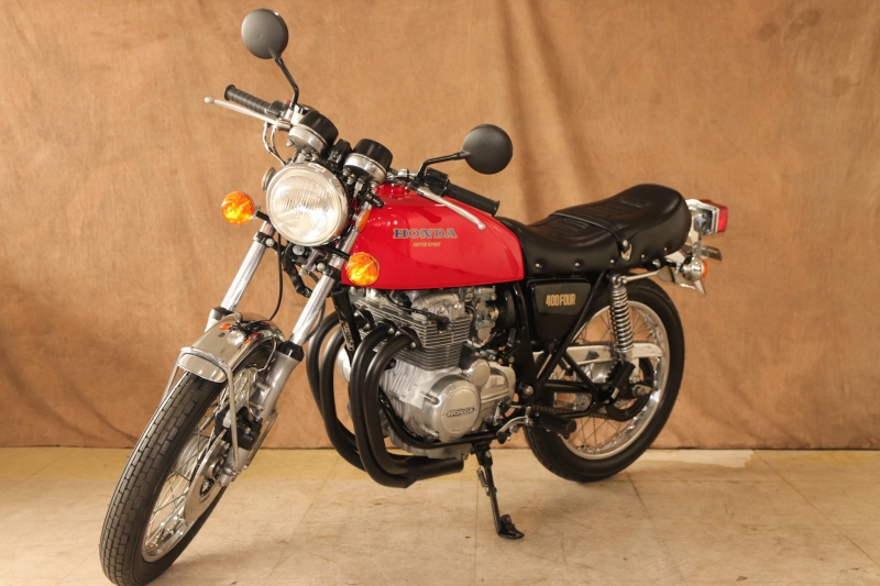 ホンダ CB400Four 東京本社 ライトルビーR. ショート管仕様 10