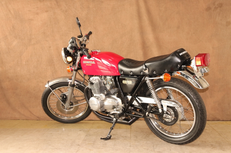 ホンダ CB400Four 東京本社 ライトルビーR. ショート管仕様 17