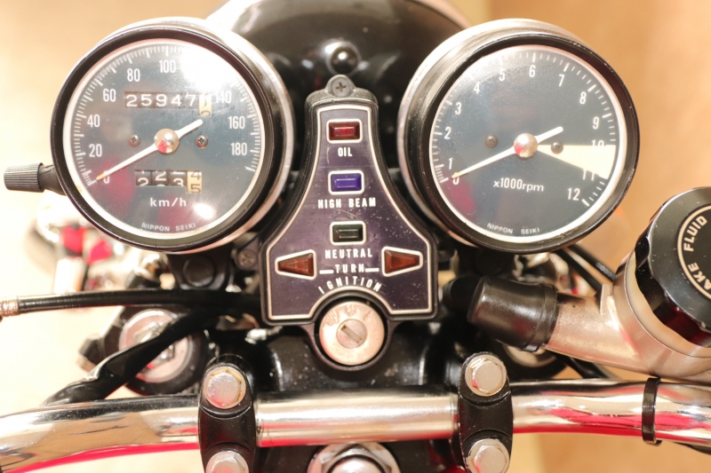 ホンダ CB400Four 東京本社 ライトルビーR. ショート管仕様 8