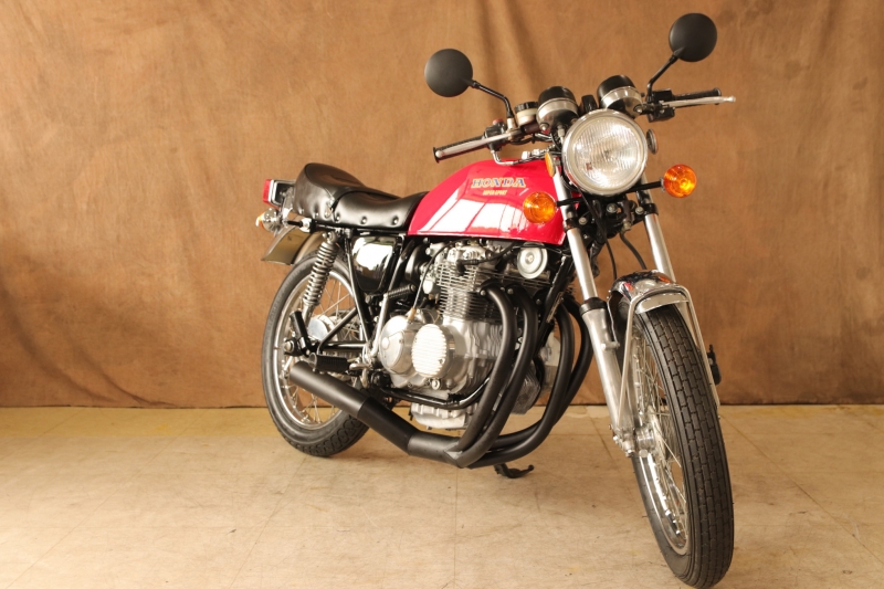 ホンダ CB400Four 東京本社 ライトルビーR. ショート管仕様 9