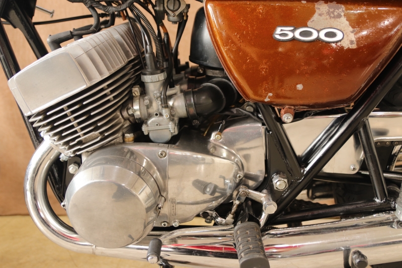 カワサキ 500SS(H1F) 東京本社 オリジナルペイント 16