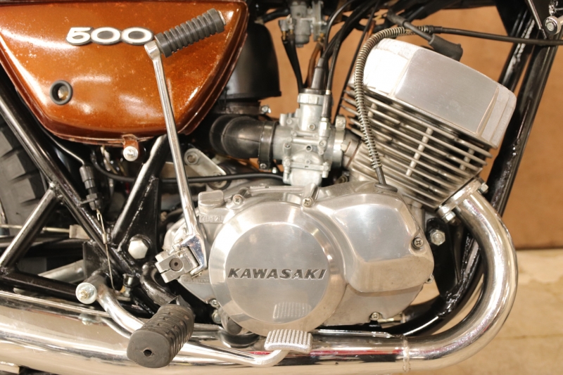 カワサキ 500SS(H1F) 東京本社 オリジナルペイント 6