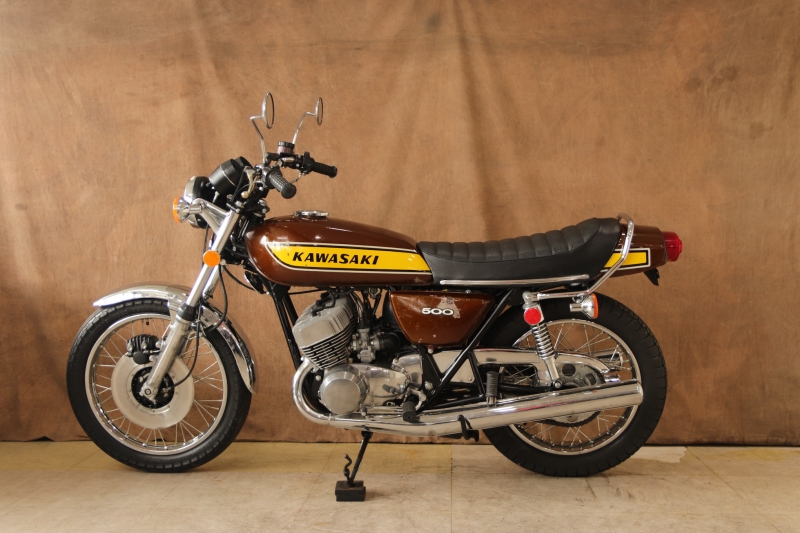 カワサキ 500SS(H1F) 東京本社 オリジナルペイント 11