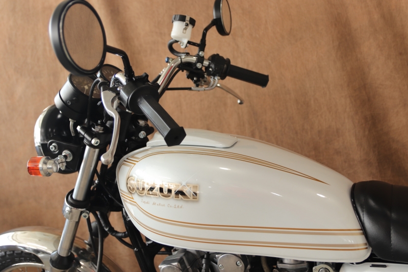 スズキ GS400 東京本社 PEARLWHIT E2カスタム 12