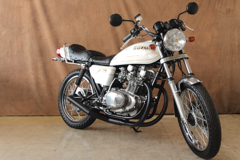 スズキ GS400 東京本社 PEARLWHIT E2カスタム 9