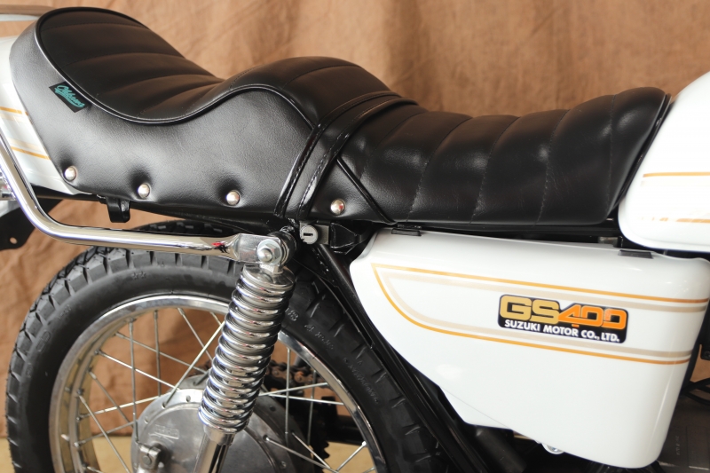 スズキ GS400 東京本社 パールホワイトE2カスタム 18