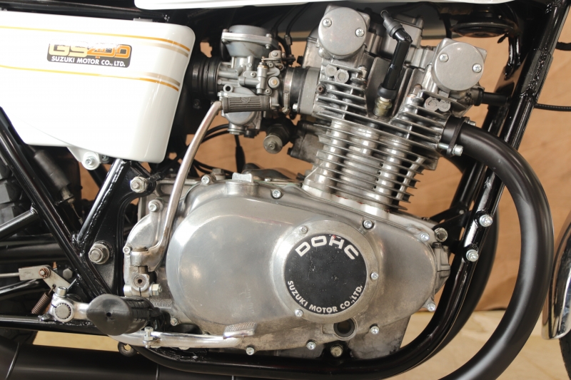 スズキ GS400 東京本社 パールホワイトE2カスタム 4