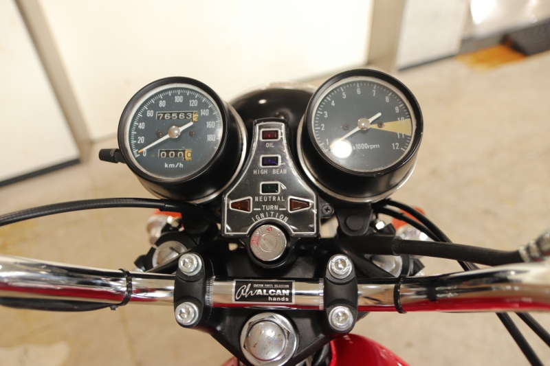 ホンダ CB400Four 東京本社 赤/黒 ショート管 8