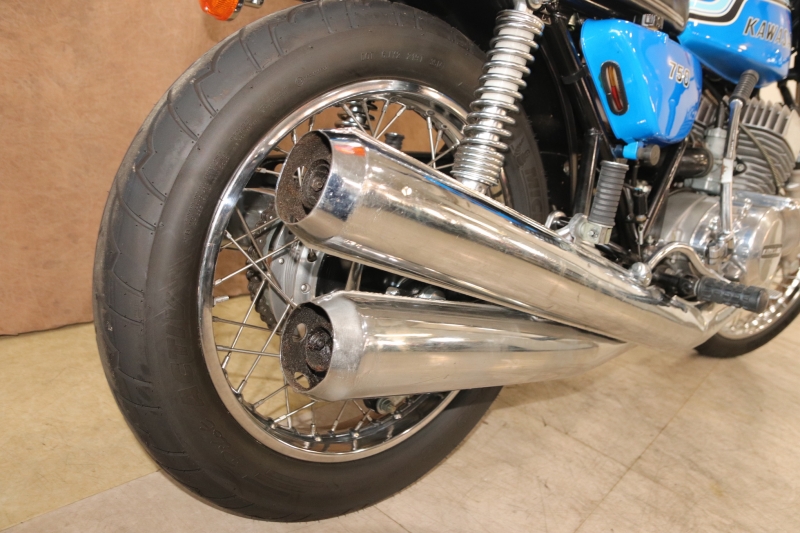 カワサキ 750SS(H2) 東京本社 青虹ノーマル車 7