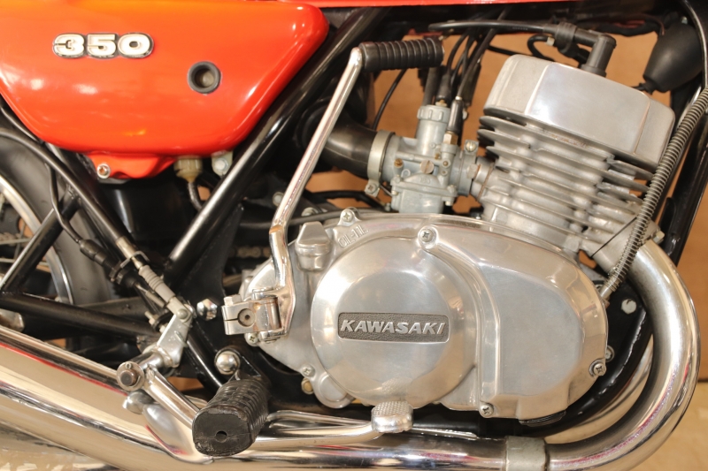 カワサキ 350SS 東京本社 S2A/S2T CANDY ORANGE 6