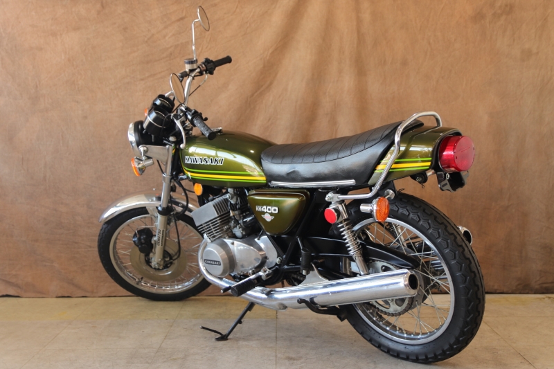 カワサキ KH400 東京本社 北米限定OLIVE ノーマル車 19
