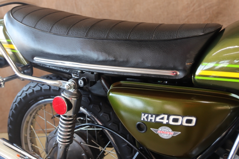 カワサキ KH400 東京本社 北米限定OLIVE ノーマル車 4