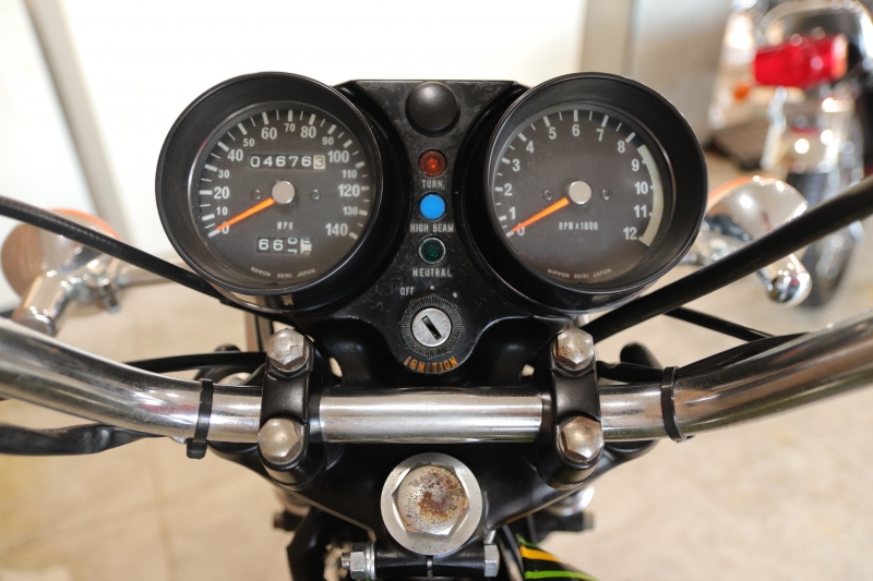カワサキ KH400 東京本社 北米限定OLIVE ノーマル車 9