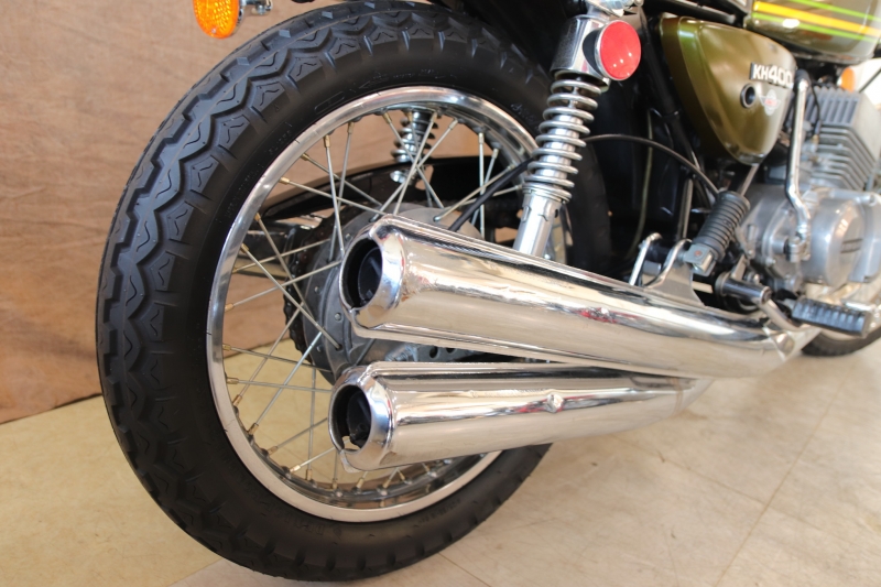 カワサキ KH400 東京本社 北米限定OLIVE ノーマル車 8