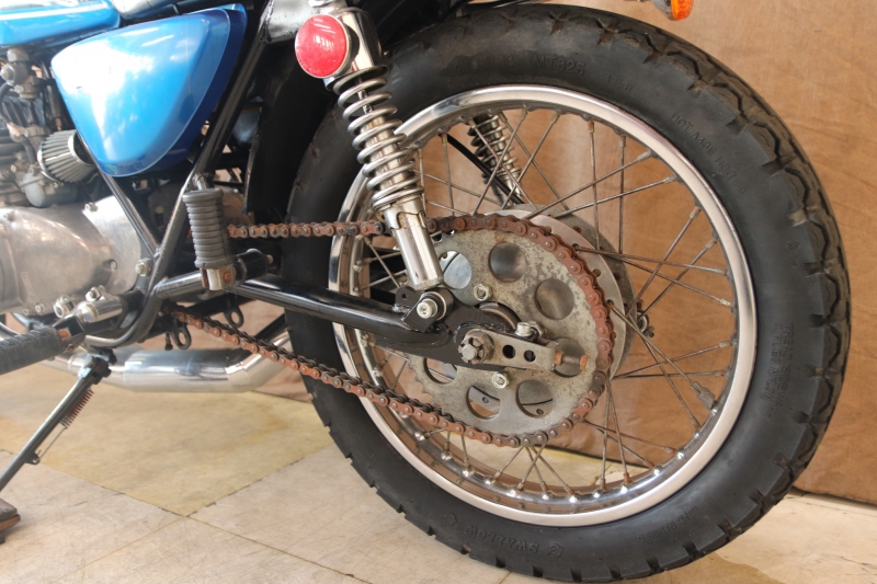カワサキ 400SS 東京本社 青刀 集合チャンバー 17