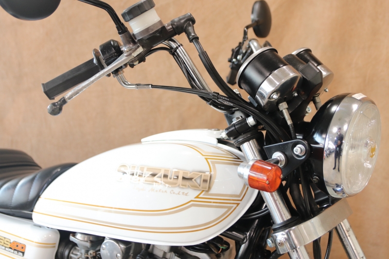 スズキ GS400 東京本社 PEARLWHIT E2カスタム 2