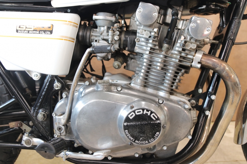 スズキ GS400 東京本社 PEARLWHIT E2カスタム 6