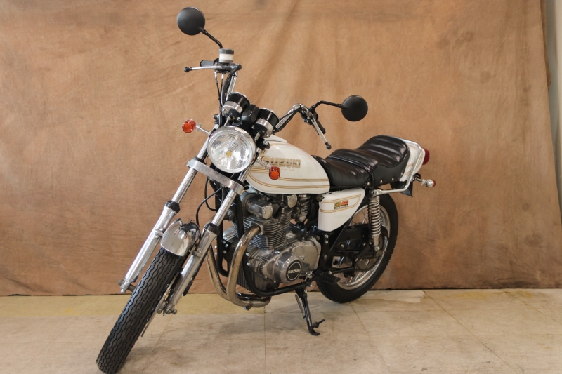 スズキ GS400 東京本社 PEARLWHIT E2カスタム 10