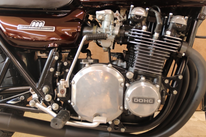 カワサキ Z1 東京本社 75年式 Z1B 火の玉BLACKエンジン 6