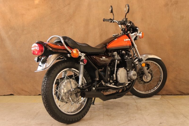 カワサキ Z1 東京本社 75年式 Z1B 火の玉BLACKエンジン 19