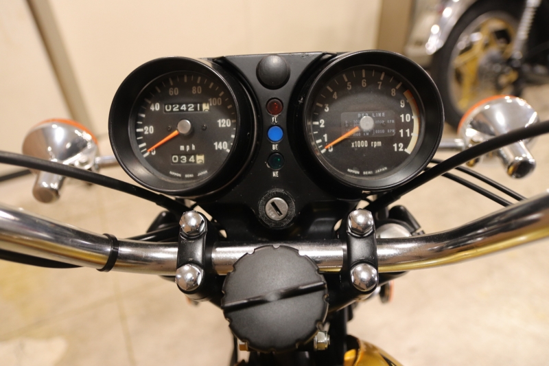 カワサキ 250SS(MACH-1) 東京本社 オリジナルGOLD外装 8