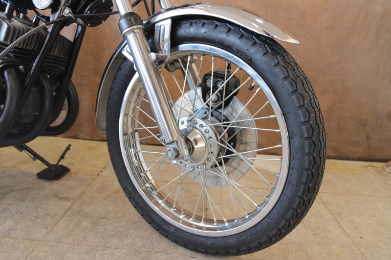 カワサキ KH250 東京本社 76年式B1型 ライムグリーンのケッチ 6