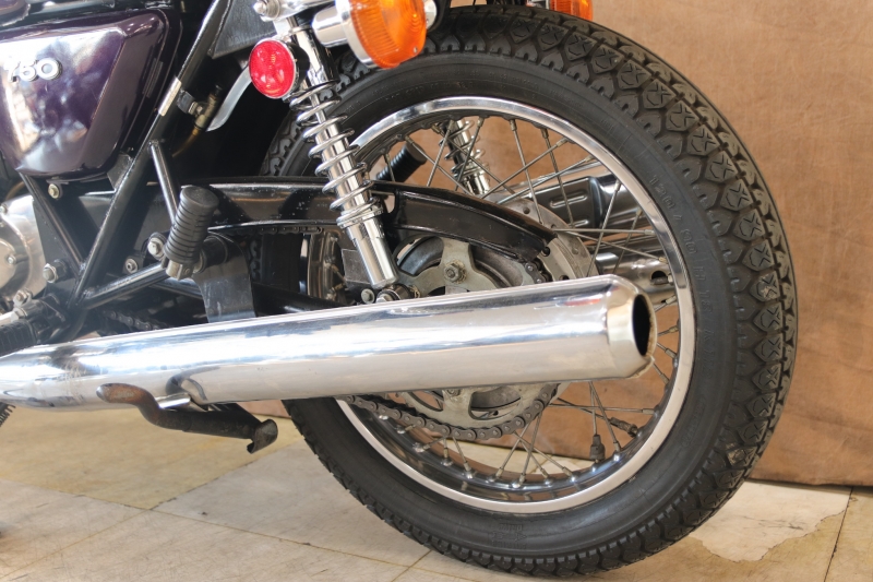 カワサキ 750SS(H2C) 東京本社 オリジナルペイントの紫刀 18