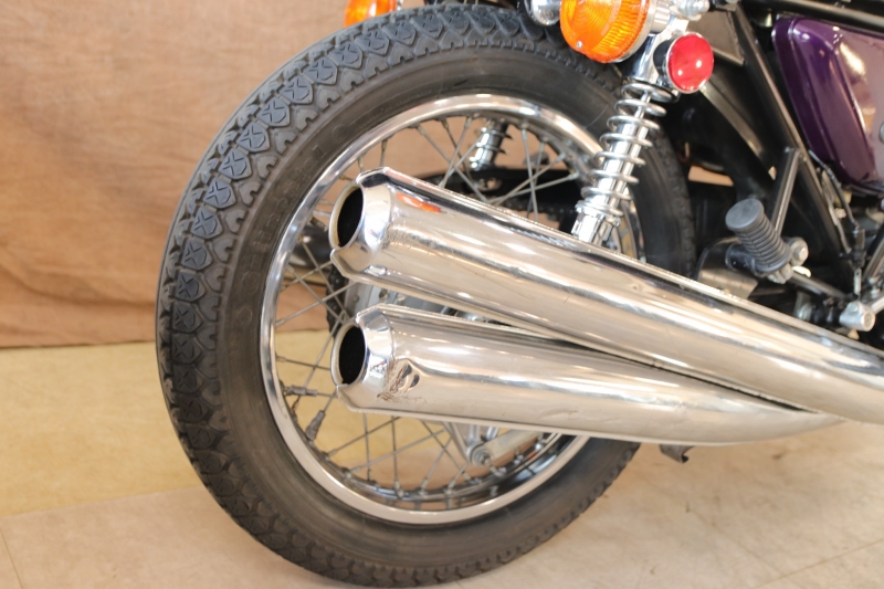 カワサキ 750SS(H2C) 東京本社 オリジナルペイントの紫刀 8