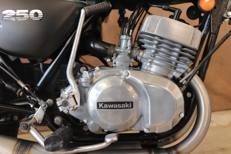 カワサキ KH250 東京本社 最終型B5 BRITISH MODEL 6