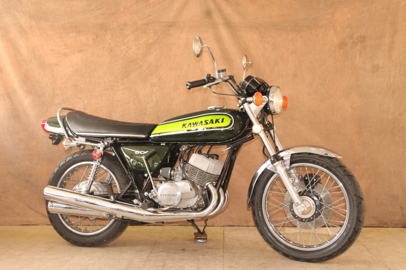 カワサキ 500SS(H1E) 東京本社 キャンディーグリーン 1