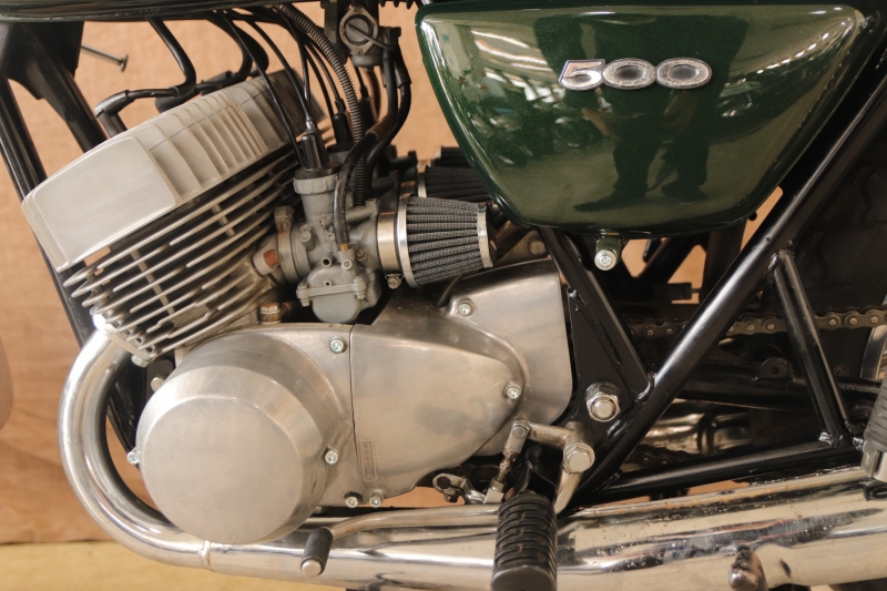 カワサキ 500SS(H1E) 東京本社 キャンディーグリーン 17