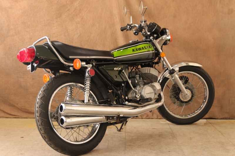 カワサキ 500SS(H1E) 東京本社 キャンディーグリーン 20