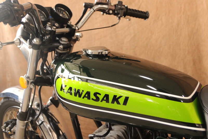 カワサキ 500SS(H1E) 東京本社 キャンディーグリーン 13