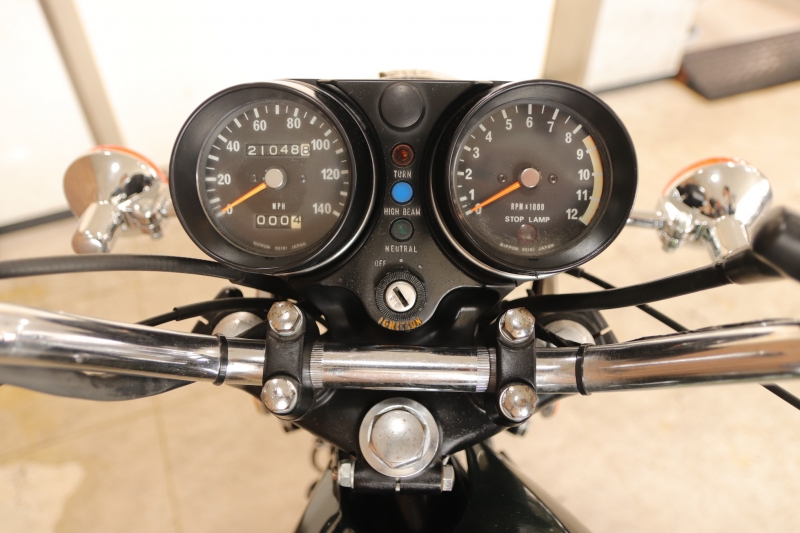 カワサキ 500SS(H1E) 東京本社 キャンディーグリーン 9
