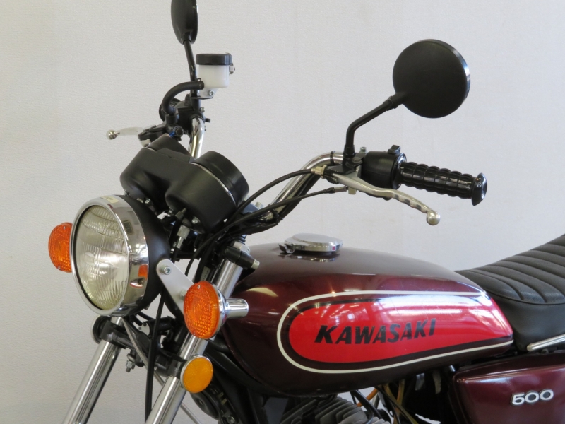 カワサキ 500SS(H1E) LESTERキャスト+ブレーキ改 13