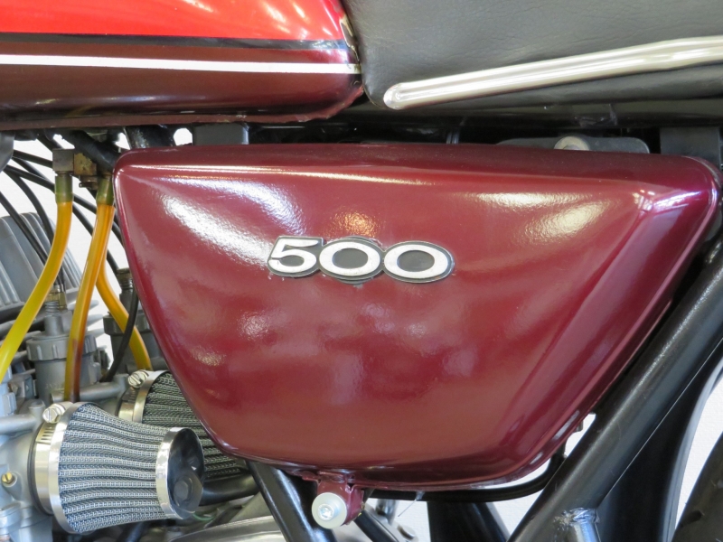 カワサキ 500SS(H1E) LESTERキャスト+ブレーキ改 17