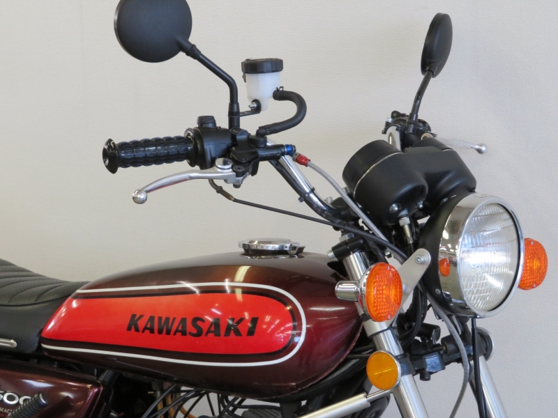 カワサキ 500SS(H1E) LESTERキャスト+ブレーキ改 3