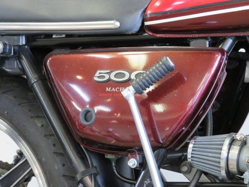 カワサキ 500SS(H1E) LESTERキャスト+ブレーキ改 7