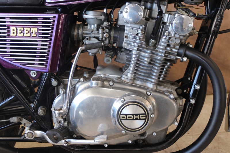 スズキ GS400 東京本社 パープルカスタムペイント 7