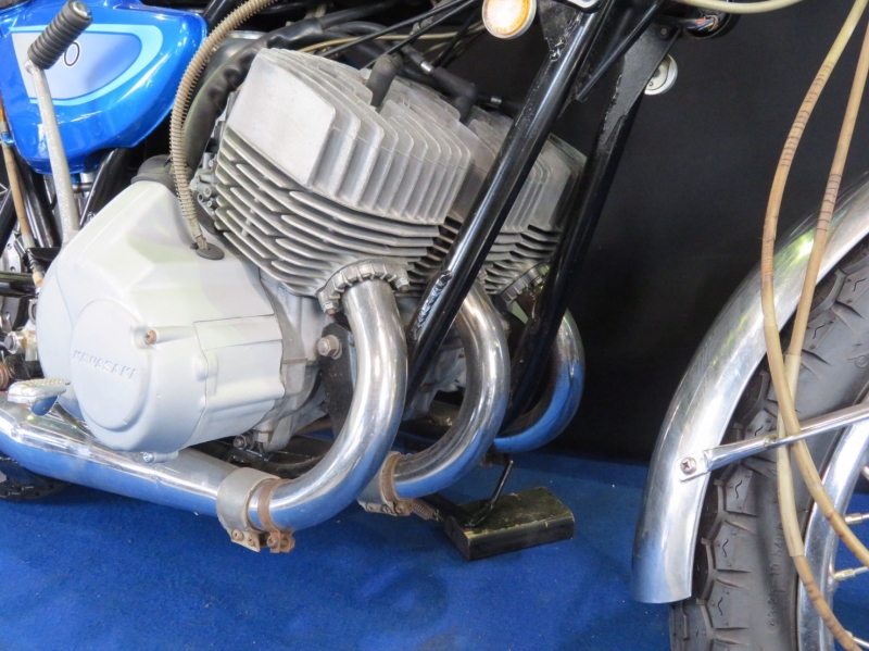 カワサキ 500SS H1A キャンディーブルー 5