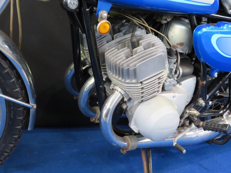 カワサキ 500SS H1A キャンディーブルー 17