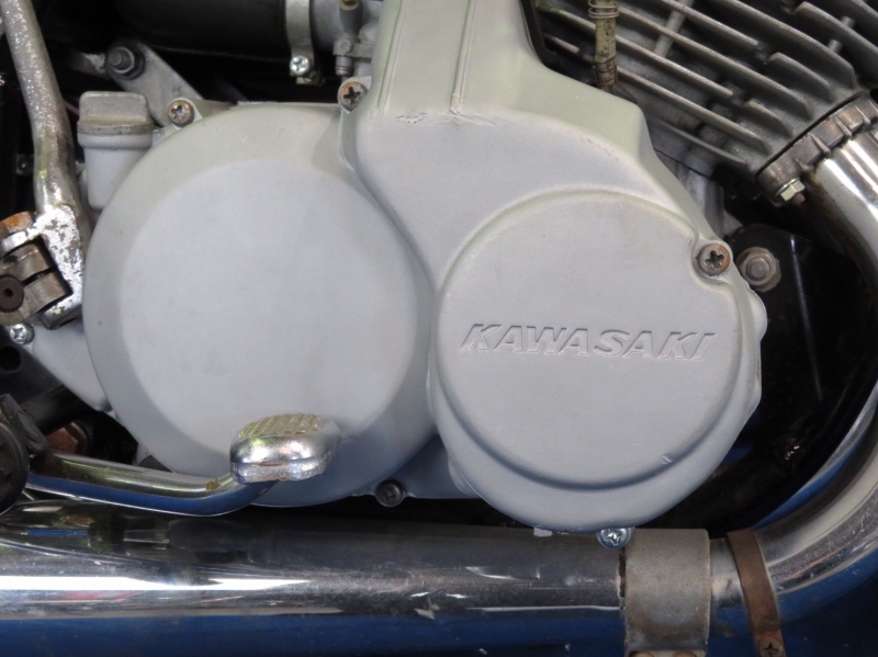 カワサキ 500SS H1A キャンディーブルー 8