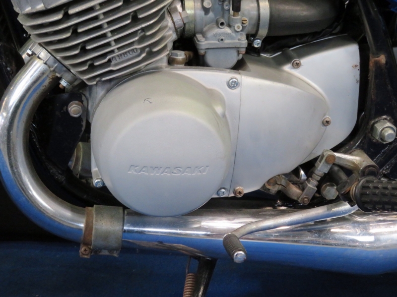 カワサキ 500SS H1A キャンディーブルー 21