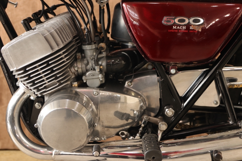 カワサキ 500SS(H1E) 純正キャンディーレッド 16