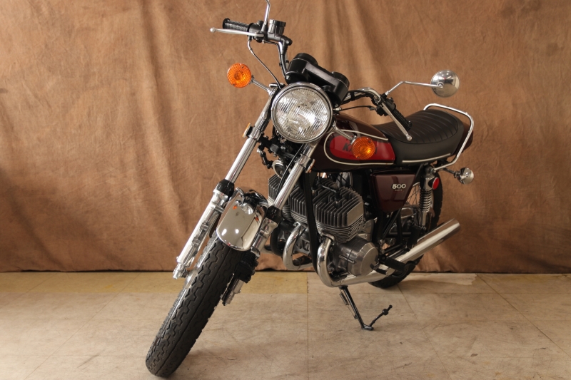 カワサキ 500SS(H1E) 純正キャンディーレッド 10