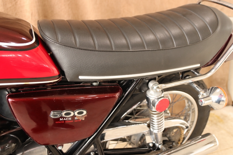 カワサキ 500SS(H1E) 純正キャンディーレッド 14