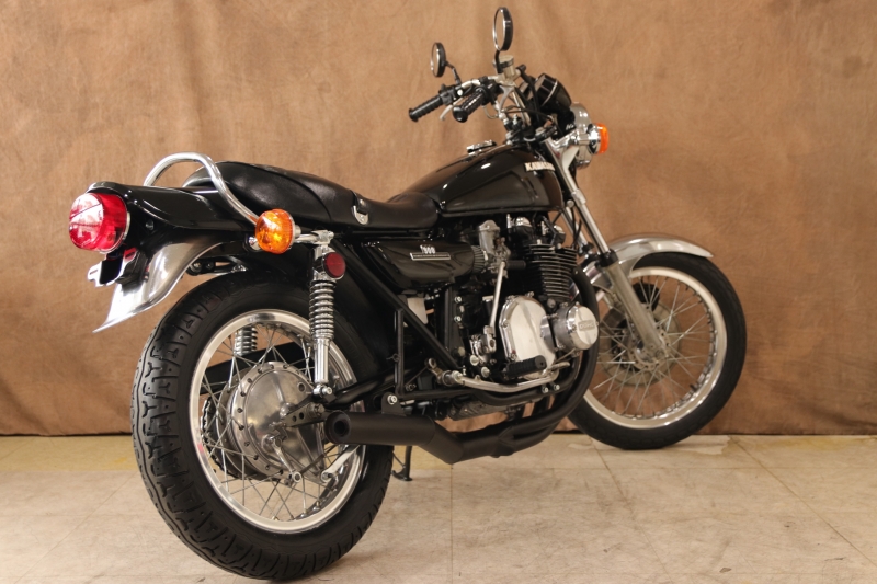 カワサキ KZ900 東京本社  BORRANIホイール BLACKゼット 18
